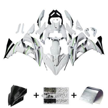 Amotopart Kawasaki ER6F/Ninja650R 2017-2019 Kit carena Carrozzeria Plastica ABS