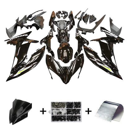 Amotopart Kawasaki ER6F/Ninja650R 2017-2019 Kit carena Carrozzeria Plastica ABS