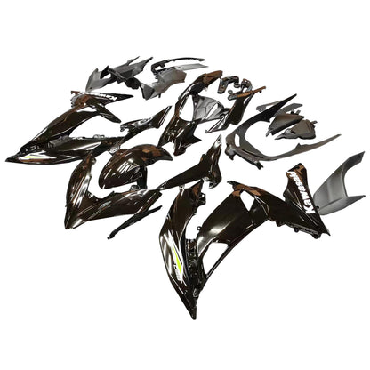 Amotopart Kawasaki ER6F/Ninja650R 2017-2019 Kit carena Carrozzeria Plastica ABS