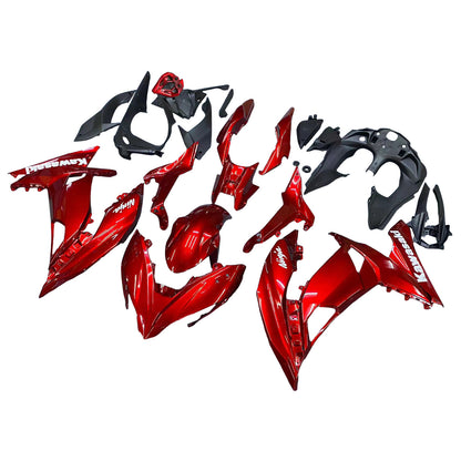Amotopart Kawasaki ER6F/Ninja650R 2017-2019 Kit carena Carrozzeria Plastica ABS