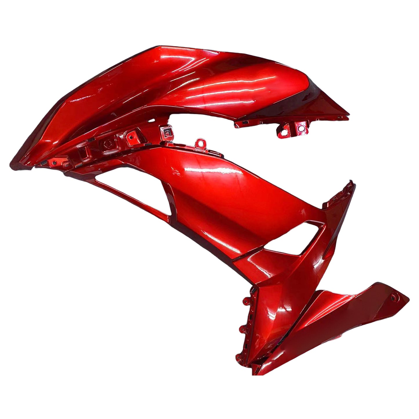 Amotopart Kawasaki ER6F/Ninja650R 2017-2019 Kit carena Carrozzeria Plastica ABS