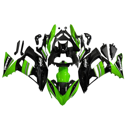 Amotopart Kawasaki ER6F/Ninja650R 2017-2019 Kit carena Carrozzeria Plastica ABS