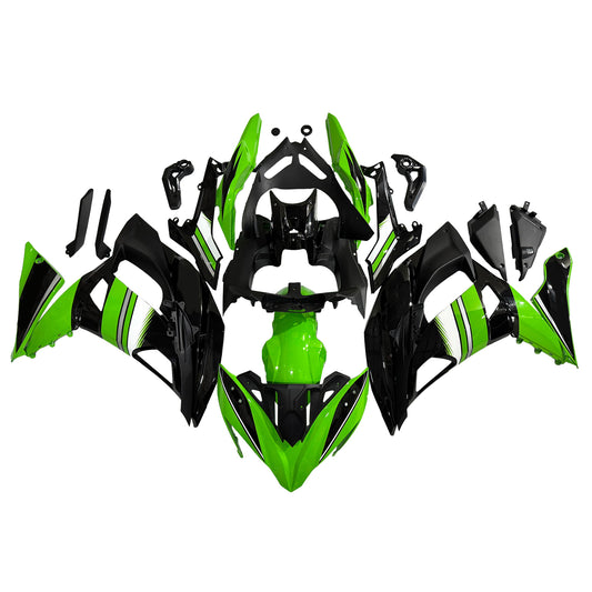 Amotopart Kawasaki ER6F/Ninja650R 2017-2019 Kit carena Carrozzeria Plastica ABS