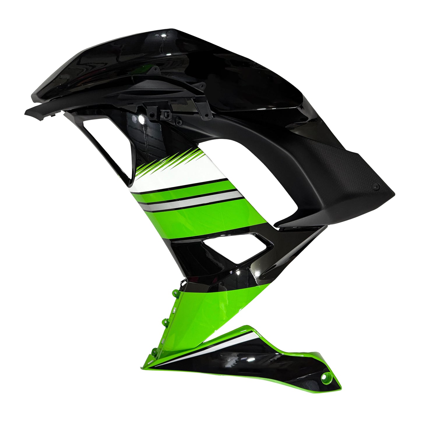 Amotopart Kawasaki ER6F/Ninja650R 2017-2019 Kit carena Carrozzeria Plastica ABS