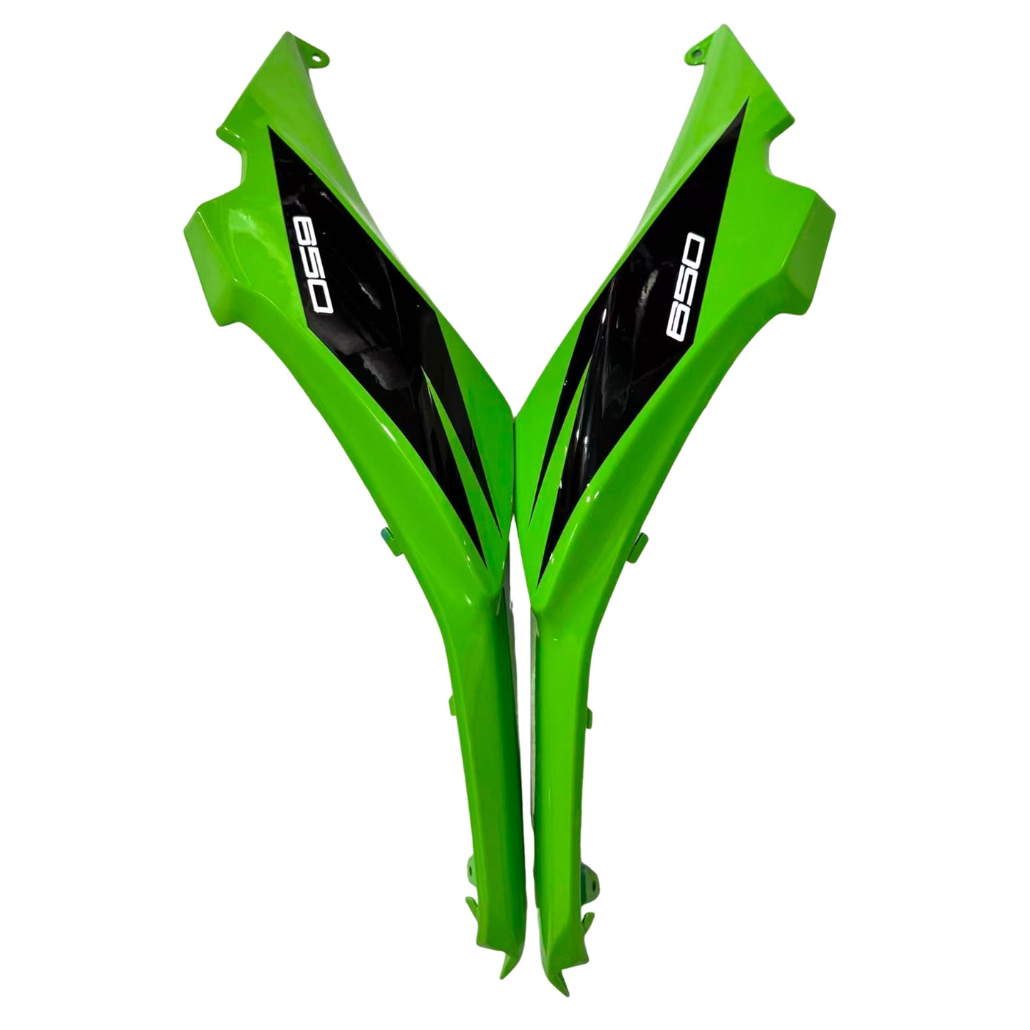 Amotopart Kawasaki ER6F/Ninja650R 2017-2019 Kit carena Carrozzeria Plastica ABS