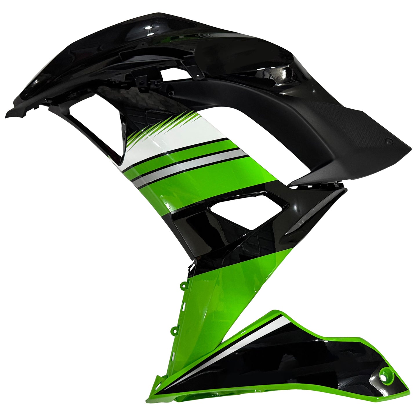 Amotopart Kawasaki ER6F/Ninja650R 2017-2019 Kit carena Carrozzeria Plastica ABS