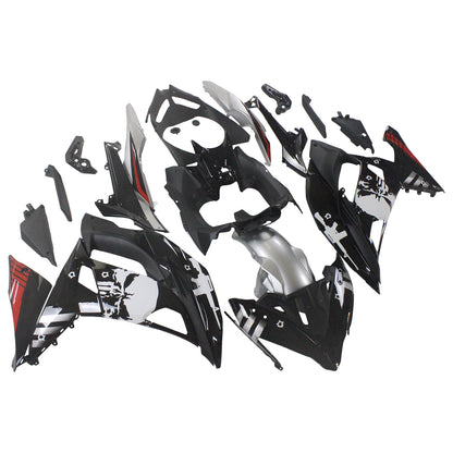 Amotopart Kawasaki ER6F/Ninja650R 2017-2019 Kit carena Carrozzeria Plastica ABS