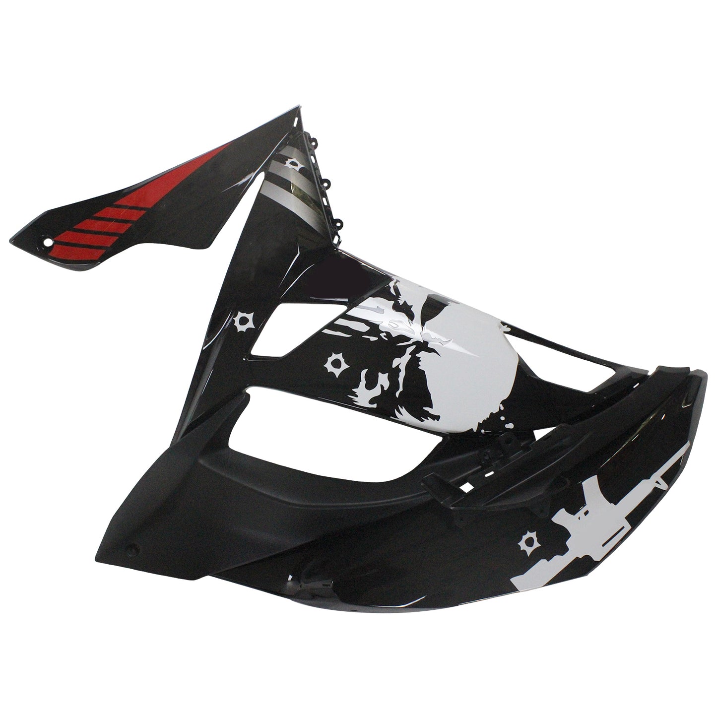 Amotopart Kawasaki ER6F/Ninja650R 2017-2019 Kit carena Carrozzeria Plastica ABS