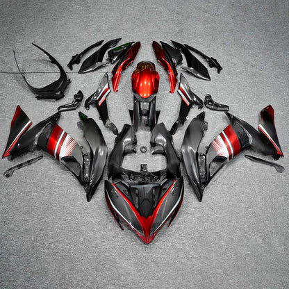 Kit carenatura iniezione in plastica ABS adatto per Kawasaki ER-6F Ninja650R 2017-2019
