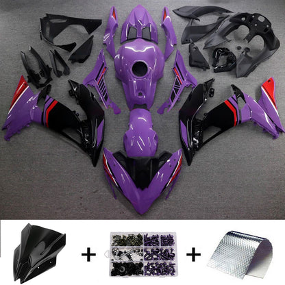 Kit carenatura iniezione in plastica ABS adatto per Kawasaki ER-6F Ninja650R 2017-2019