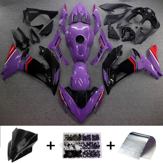 Kit carenatura iniezione in plastica ABS adatto per Kawasaki ER-6F Ninja650R 2017-2019