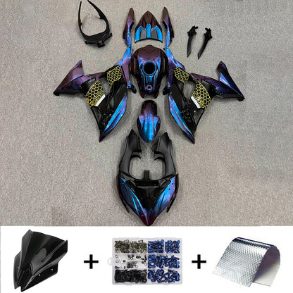 Kit carenatura iniezione in plastica ABS adatto per Kawasaki ER-6F Ninja650R 2017-2019