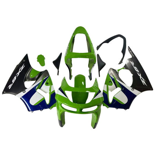 Amotopart Kawasaki ZX6R 1998-1999 Kit carena Carrozzeria Plastica ABS