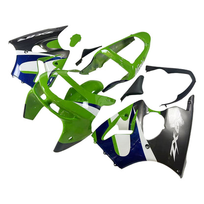 Amotopart Kawasaki ZX6R 1998-1999 Kit carena Carrozzeria Plastica ABS