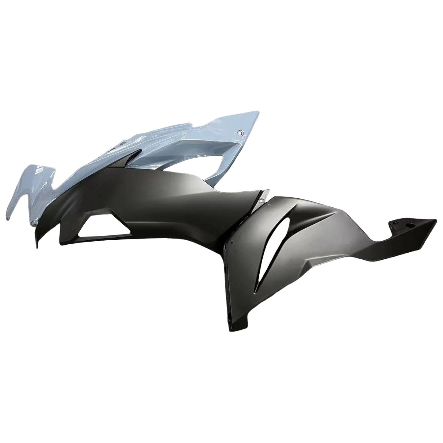 Amotopart Kawasaki ZX6R 2019-2020 Kit di rivestimento nero grigio