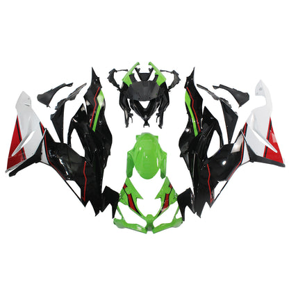 Amotopart Kawasaki ZX6R 2019-2020 Kit trigger nero verde