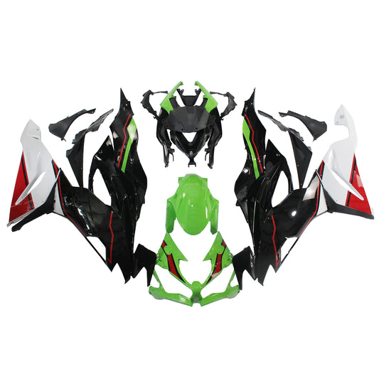 Amotopart Kawasaki ZX6R 2019-2020 Kit trigger nero verde