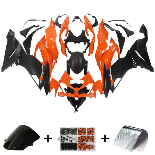 Amotopart Kawasaki ZX6R 2019-2023 Kit carena Carrozzeria Plastica ABS