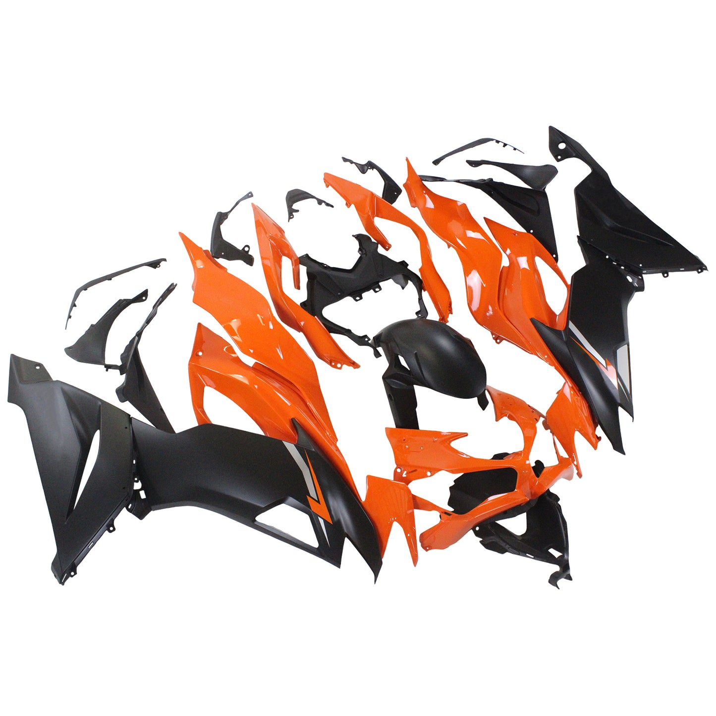 Amotopart Kawasaki ZX6R 2019-2023 Kit carena Carrozzeria Plastica ABS