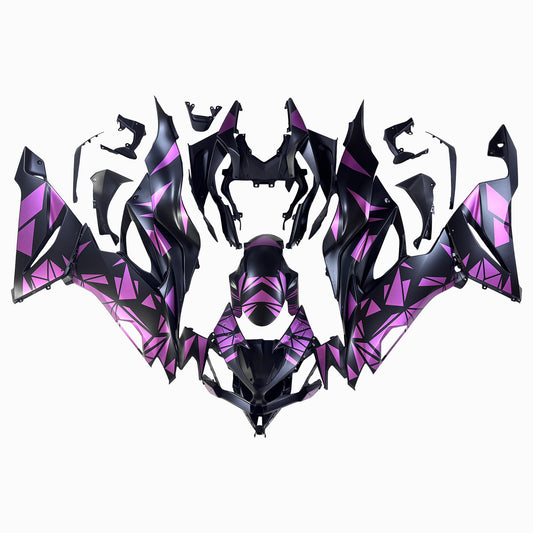 Amotopart Kawasaki ZX6R 2019-2023 Kit carena Carrozzeria Plastica ABS