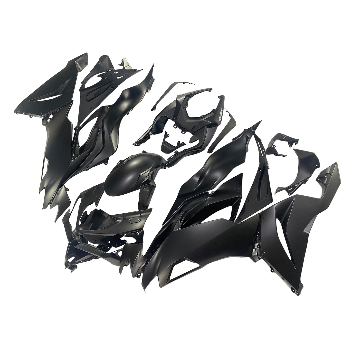 Amotopart Kawasaki ZX6R 2019-2023 Kit carena Carrozzeria Plastica ABS