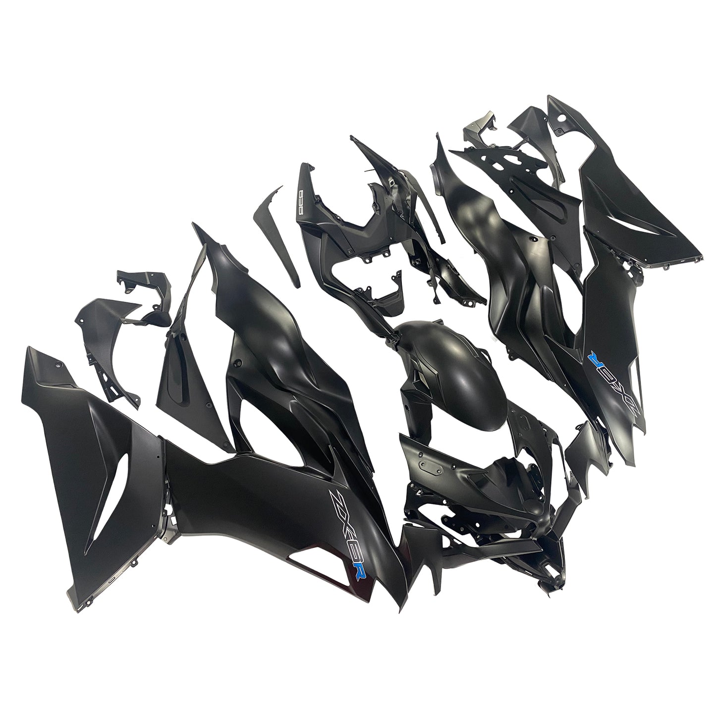 Amotopart Kawasaki ZX6R 2019-2023 Kit carena Carrozzeria Plastica ABS