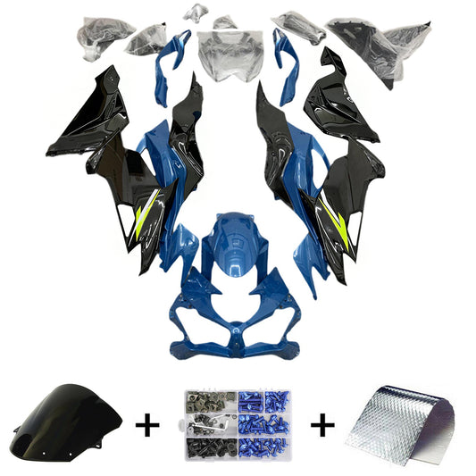 Amotopart Kawasaki ZX6R 2019-2023 Kit carena Carrozzeria Plastica ABS
