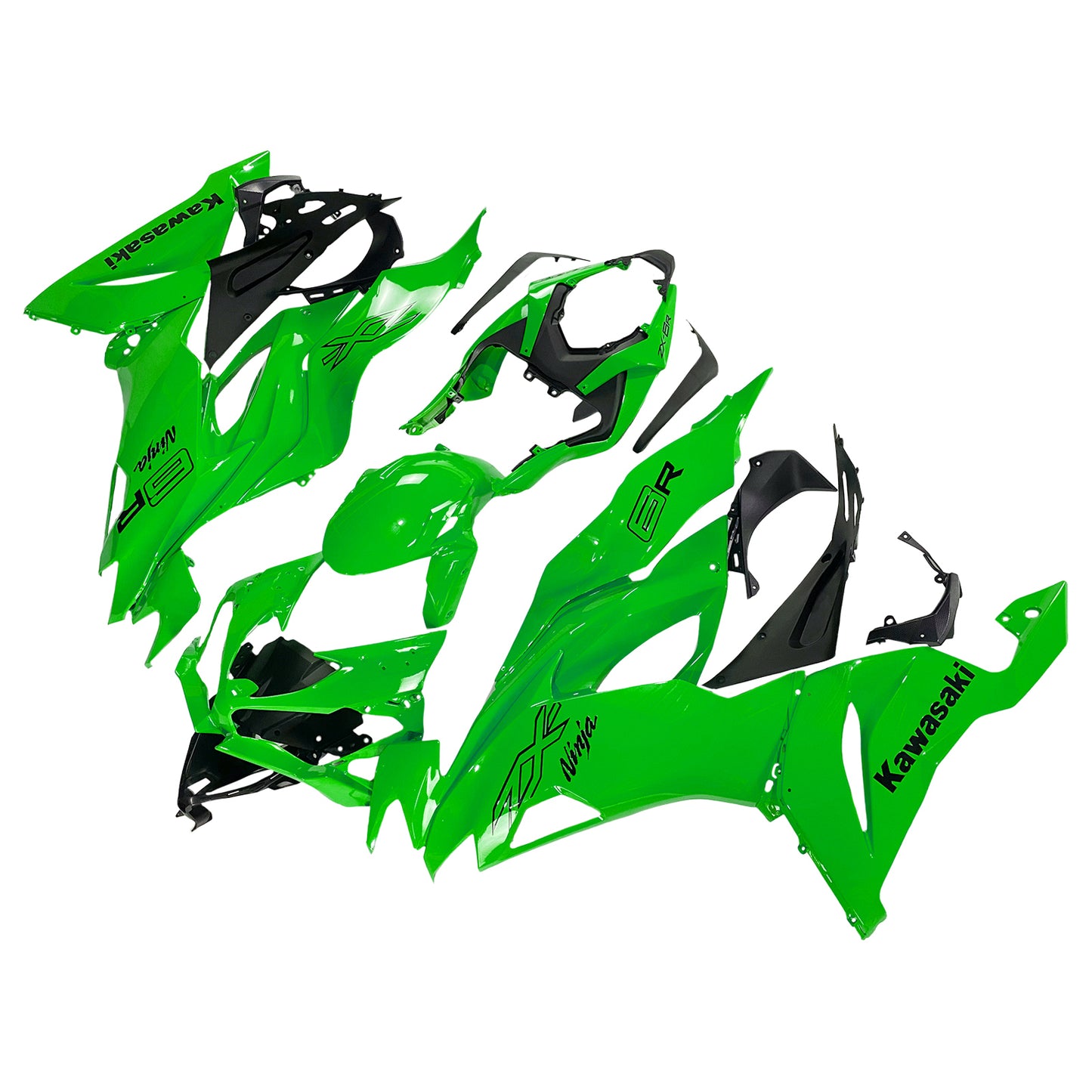 Kit carena iniezione Kawasaki ZX6R 2019-2023 Carrozzeria in plastica ABS