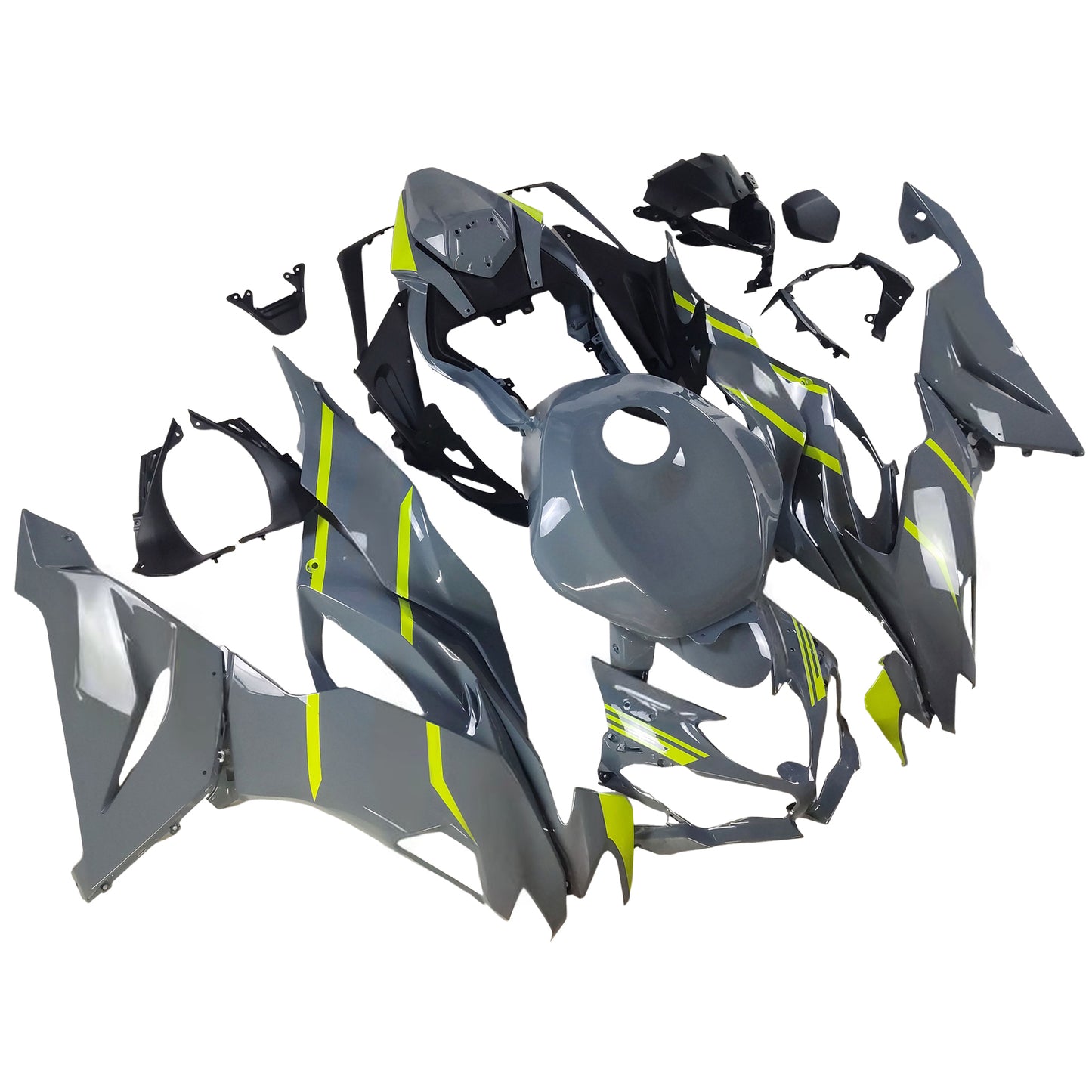 Kit carenatura BODYWORK ABS di plastica per Kawasaki ZX6R 2019-2023
