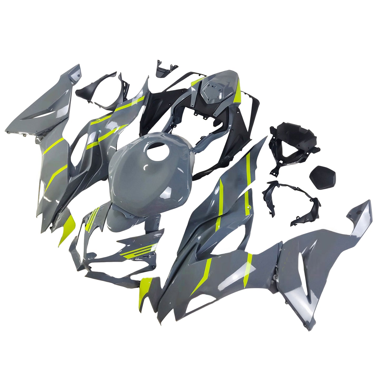 Kit carenatura BODYWORK ABS di plastica per Kawasaki ZX6R 2019-2023
