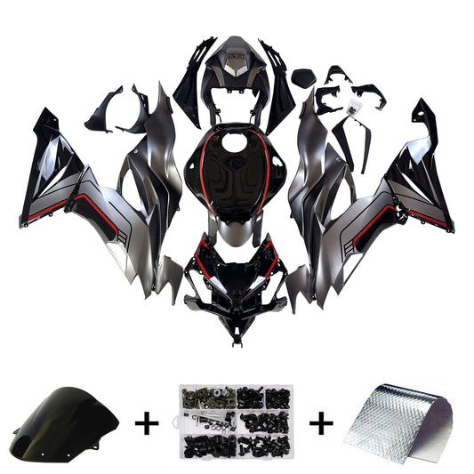Kit carenatura iniezione in plastica ABS adatto per Kawasaki ZX6R 2019-2023