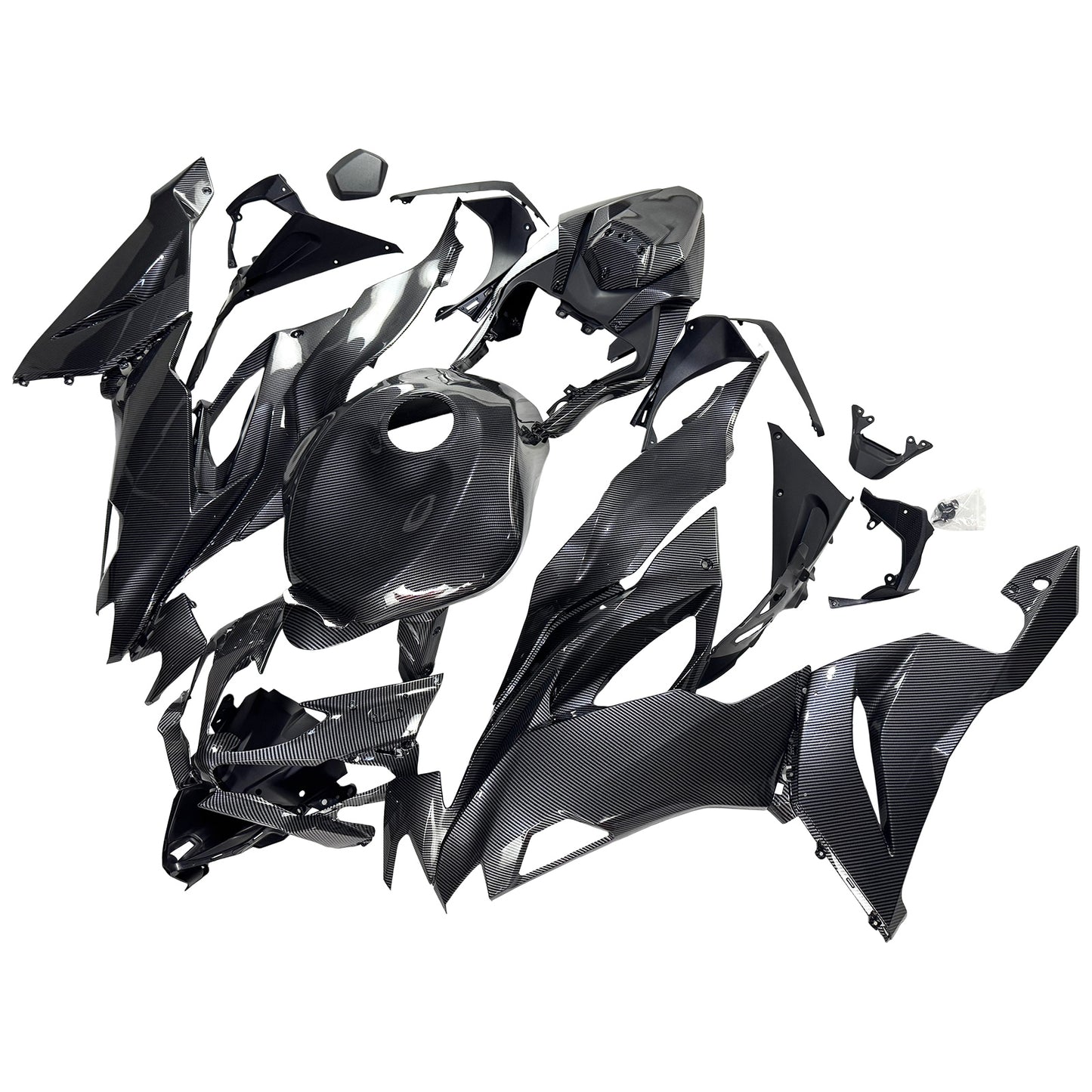 Kit carenatura iniezione in plastica ABS adatto per Kawasaki ZX6R 2019-2023