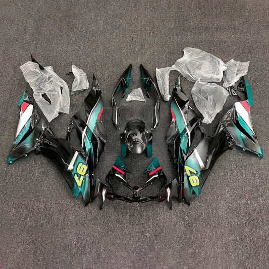Kit carenatura iniezione in plastica ABS adatto per Kawasaki ZX6R 2019-2023
