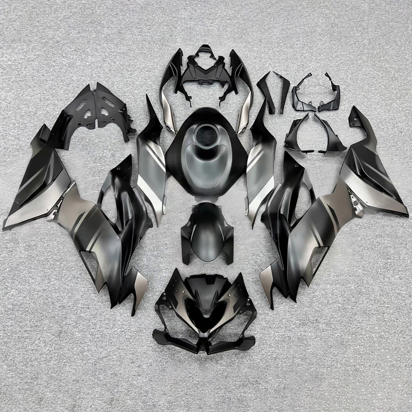 Kit carenatura iniezione in plastica ABS adatto per Kawasaki ZX6R 2019-2023