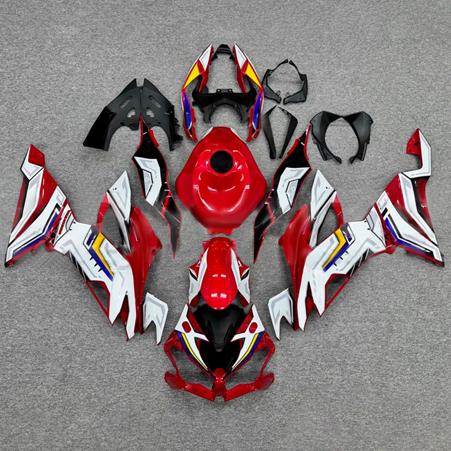 Kit carenatura iniezione in plastica ABS adatto per Kawasaki ZX6R 2019-2023