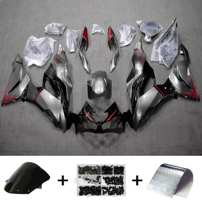 Kit carenatura iniezione in plastica ABS adatto per Kawasaki ZX6R 2019-2023