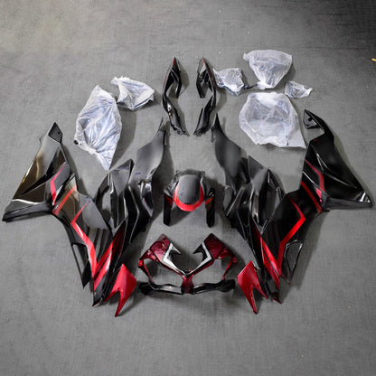 Kit carenatura iniezione in plastica ABS adatto per Kawasaki ZX6R 2019-2023