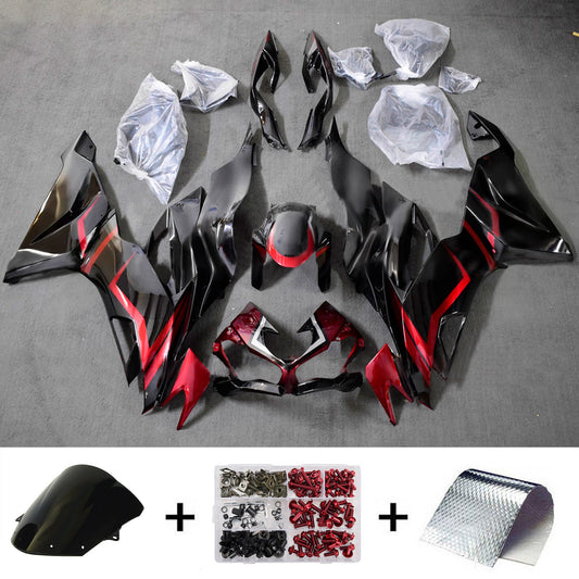 Kit carenatura iniezione in plastica ABS adatto per Kawasaki ZX6R 2019-2023