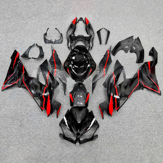 Kit carenatura iniezione in plastica ABS adatto per Kawasaki ZX6R 2019-2023