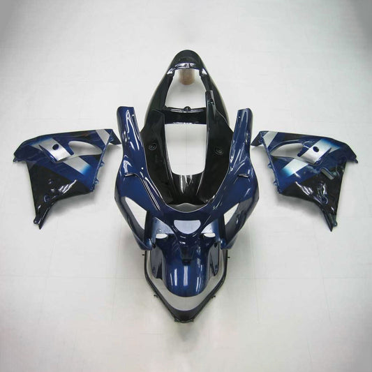 Amotopart Kawasaki 2002-2003 kit trigger blu nero ZX9R