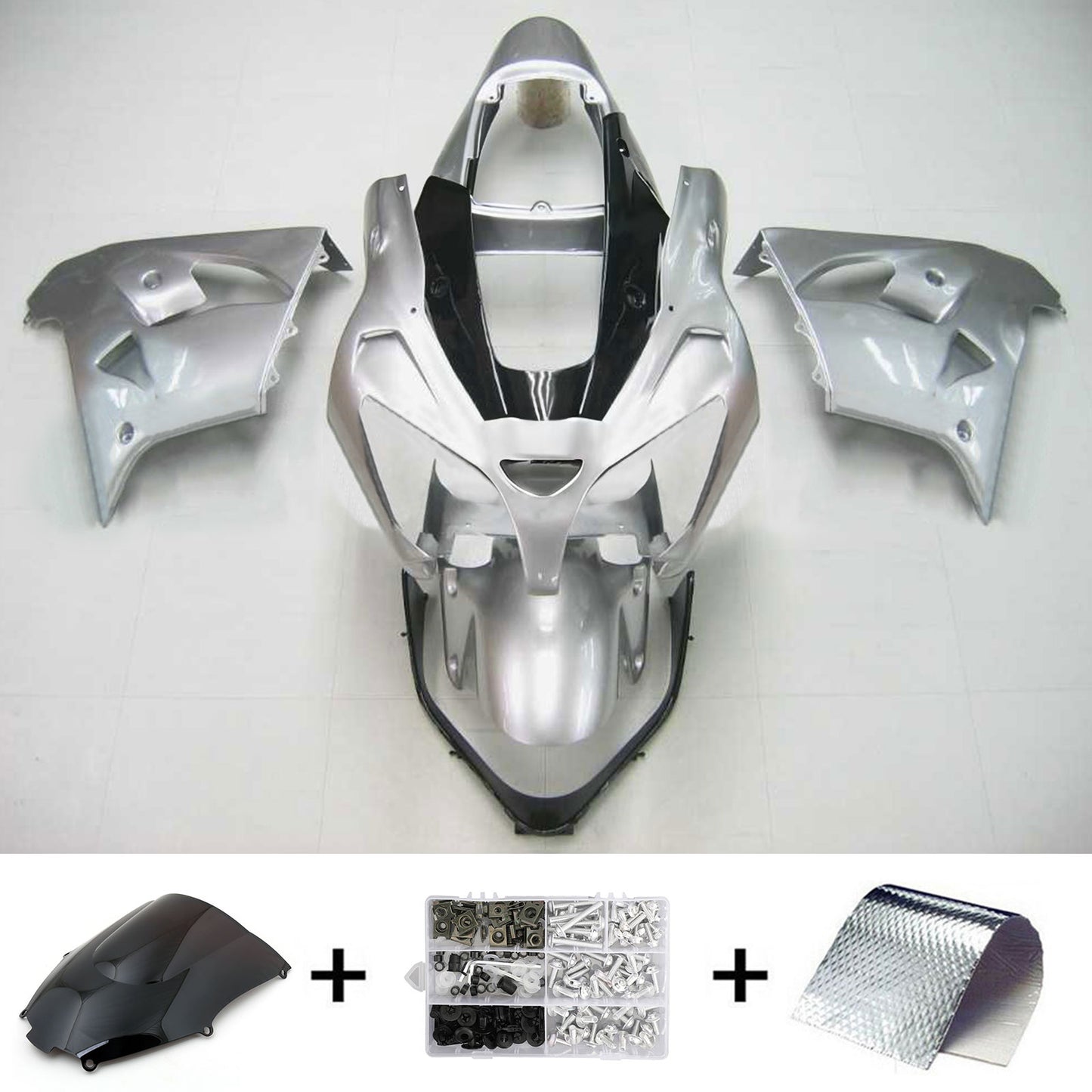 Kit carenatura per Kawasaki ZX9R 2002-2003 Generico