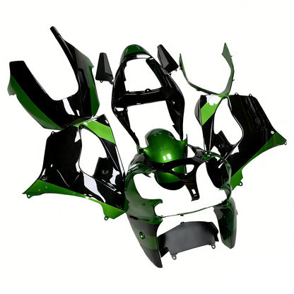 Amotopart Kawasaki 2002-2003 ZX9R Kit trigger nero verde scuro