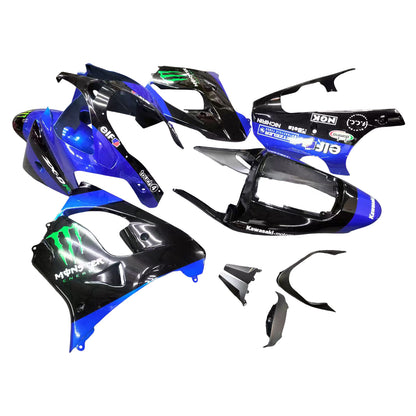 Amotopart Kawasaki ZX9R 2002-2003 Kit carena Carrozzeria Plastica ABS