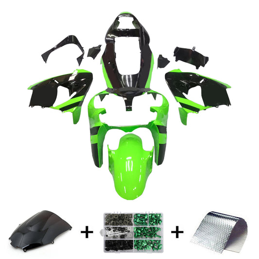 Amotopart Kawasaki ZX9R 2002-2003 Kit carena Carrozzeria Plastica ABS