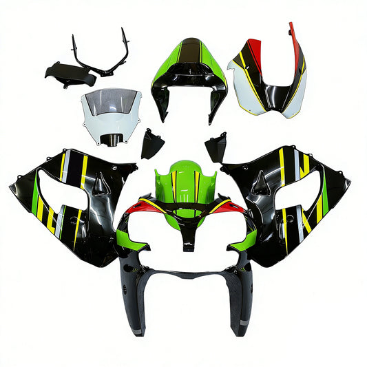 Amotopart Kawasaki ZX9R 2002-2003 Kit carena Carrozzeria Plastica ABS