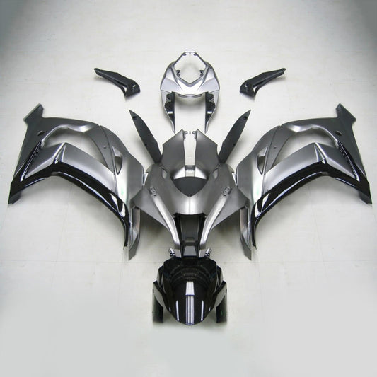 Amotopart Kawasaki 2016-2019 Kit di detrazione grigio a secco ZX10R