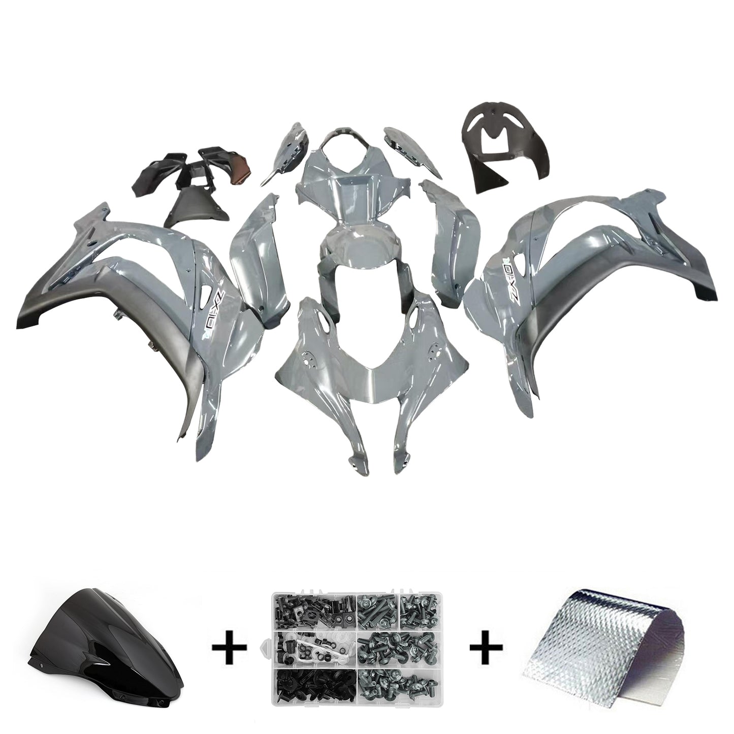 Kawasaki ZX10R 2016-2020 Kit Carenatura Carrozzeria Plastica ABS