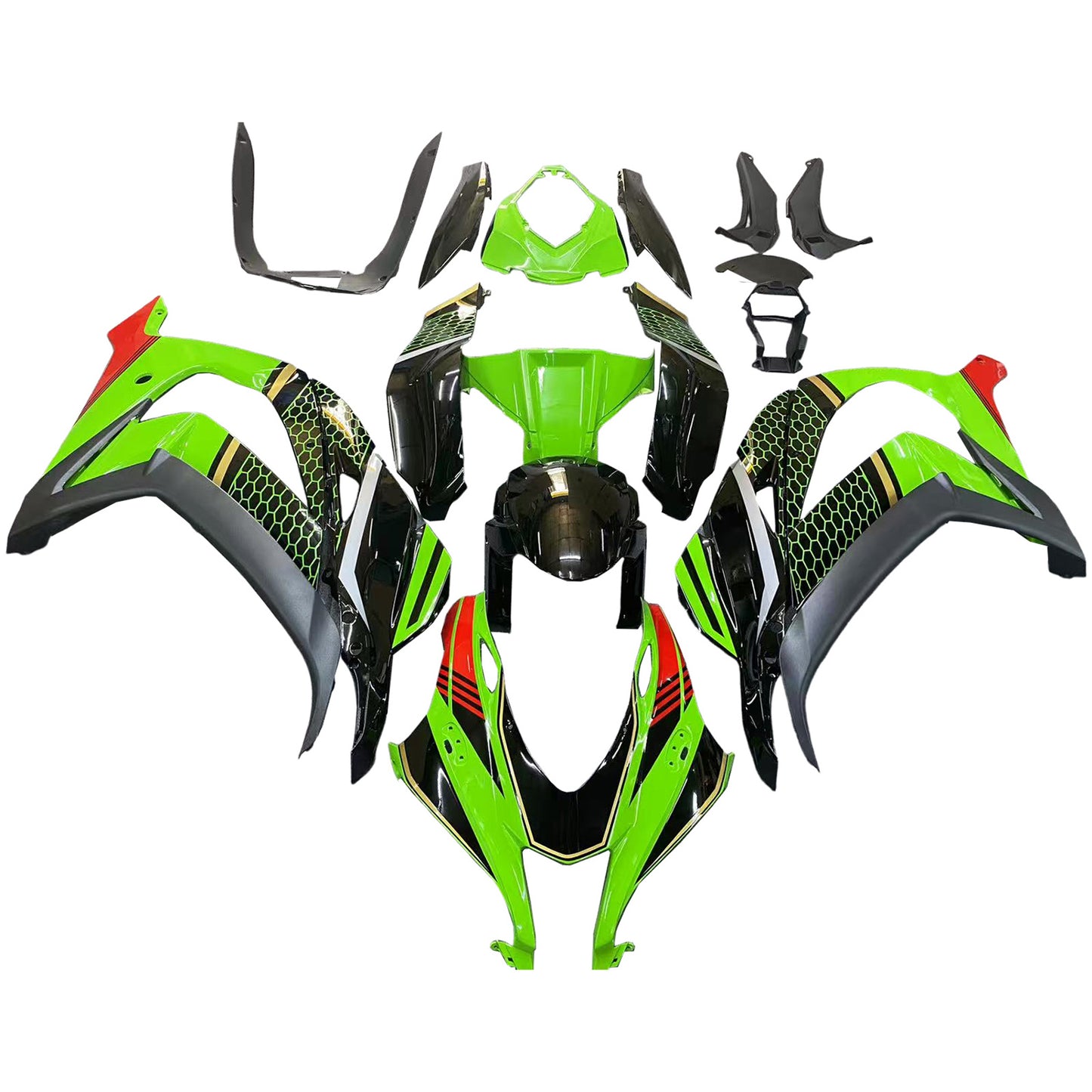Kawasaki ZX10R 2016-2020 Kit Carenatura Carrozzeria Plastica ABS