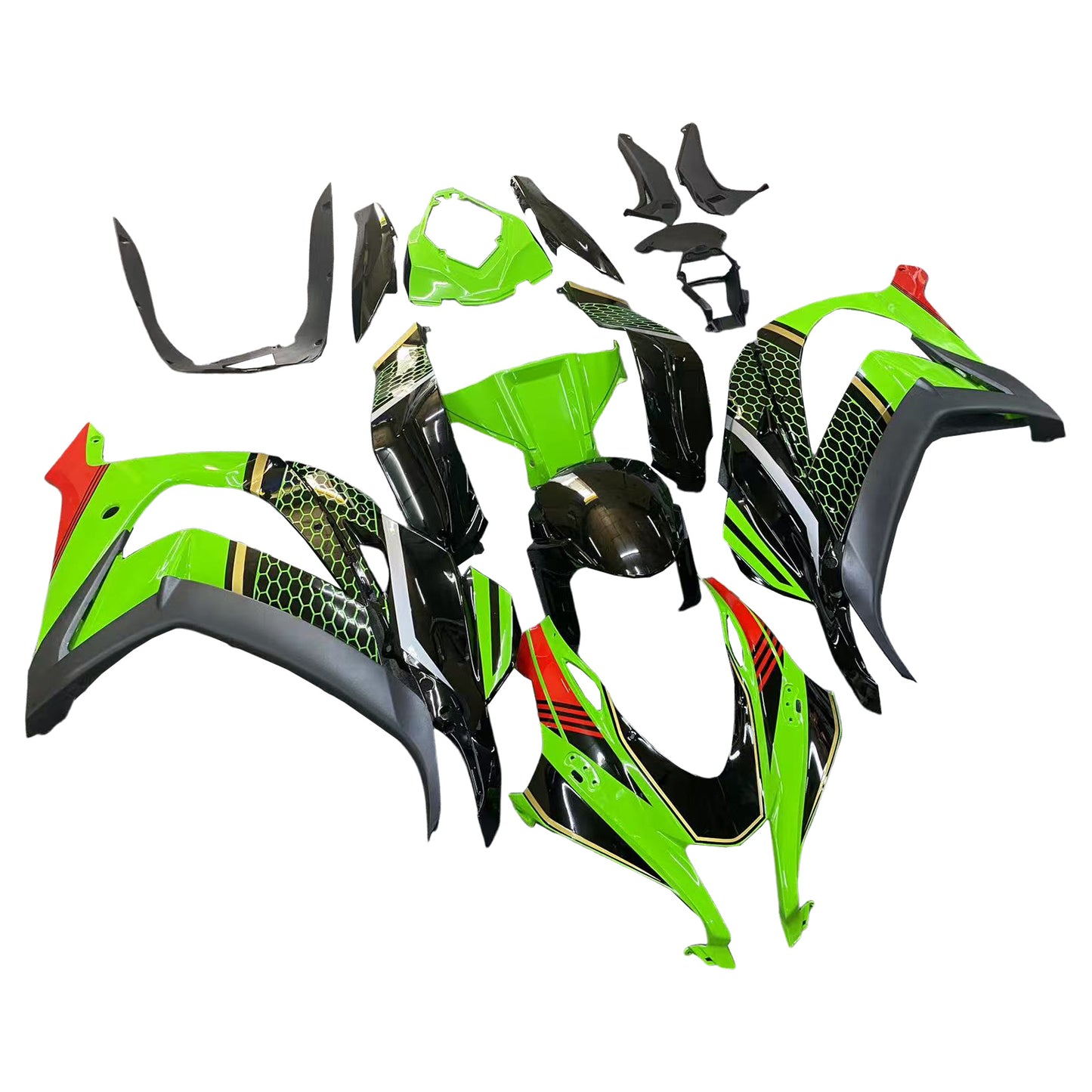 Kawasaki ZX10R 2016-2020 Kit Carenatura Carrozzeria Plastica ABS