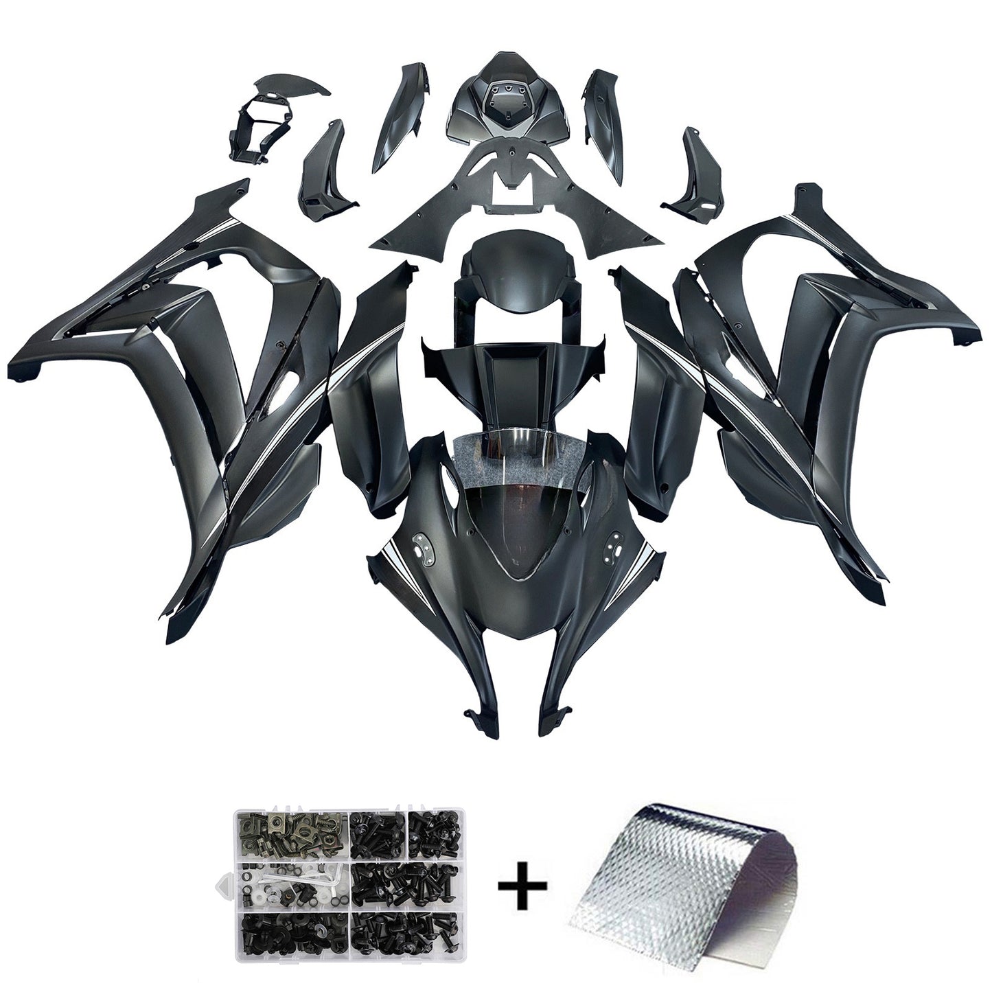 Kawasaki ZX10R 2016-2020 Kit Carenatura Carrozzeria Plastica ABS